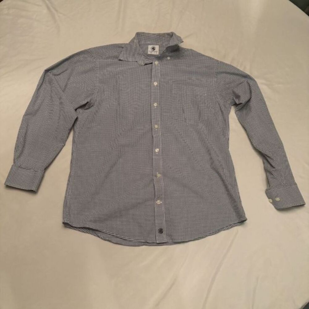 Southern Proper Patterned Button Up Long Sleeve size medium